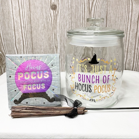 Other - NWT”It’s Just a Bunch of HOCUS POCUS”Candy Jar Set